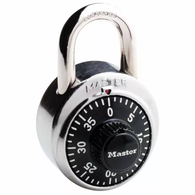 Vtg MASTER Lock Made in USA Combination Gym Locker New No. 1500-D