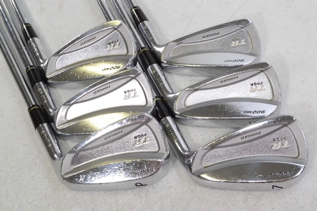 Set of 6 x PRGR TR-X 915CR 6-SW Regular Graphite Shafts PRGR Grips