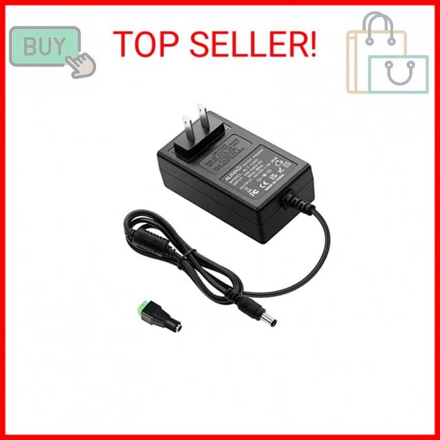 ALITOVE 12V 3A Power Supply Adapter 100~240V AC to DC 12 Volt 3 Amp 36W Converte