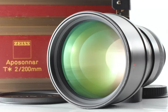 [Fast Neu] Contax Carl Zeiss Apo Sonnar T 200mm F2 Mmj Linse für Canon Ef Japan