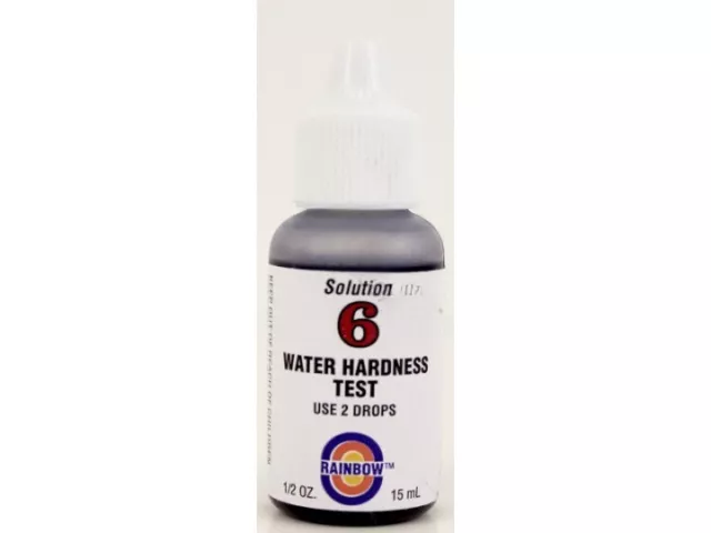 #6 WATER HARDNESS - .5OZ SOLUTION (PENTAIR (rainbow) - R161634)