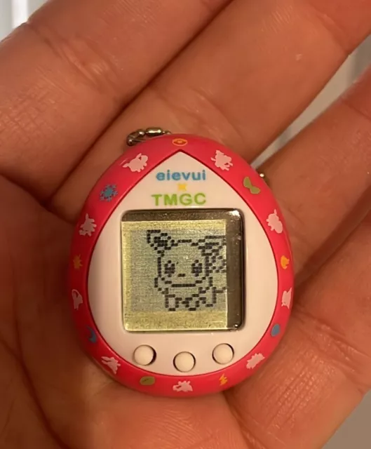 Bandai Pokemon Tamagotchi Eevee Colorful Friends Ver. Pink From Japan NEW