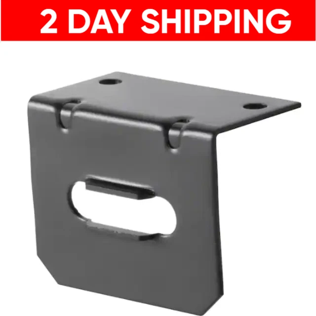 CURT VEHICLESIDE TRAILER Wiring Harness Mounting Bracket for 4Way