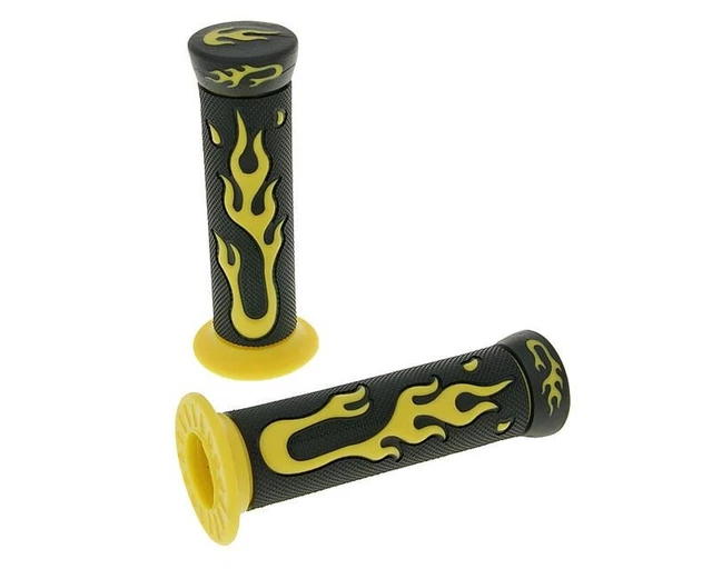 Poignées de guidon 2EXTREME Flame jaune