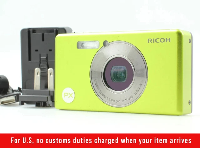 RICOH PX LIME GREEN RICOH リコー PX デジタルカメラ グリーン ✨防水