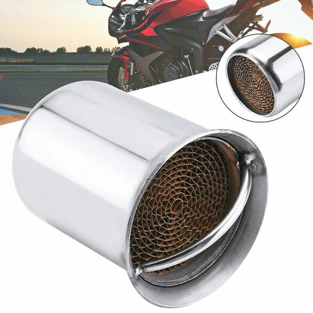 Keenso Motorrad Auspuff Schalldämpfer - Universal 51mm DB Killer Für Leiseres Fahren