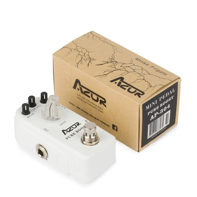 Guitar Effect Pedal Reiner Schub 9V DC Aluminiumlegierung Für Gitarristen