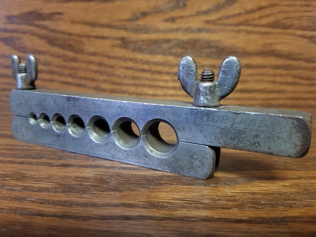 Vintage - BLUE POINT - TF-7A - Die Block / Flaring Bar (ONLY) Made In USA