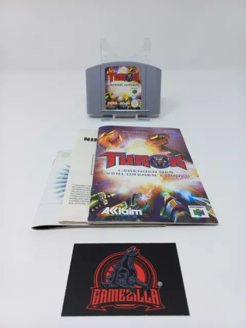 Nur Modul - Turok Rage Wars - Nintendo 64 N64 Spiel - BLITZVERSAND