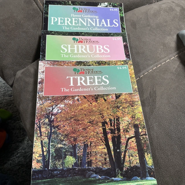 BETTER HOMES AND Gardens, Flower Gardening Perennials, Shrubs, Trees 3