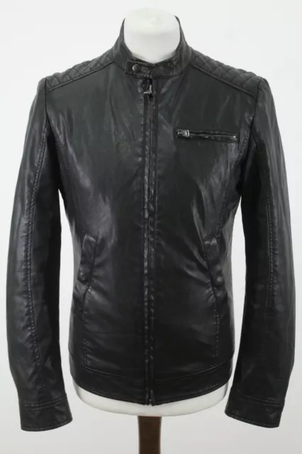 Giacca pelle benetton top