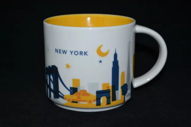 Starbucks Global City-New York "You Are Here"Coffee 414ml Ceramic Mugs Cup