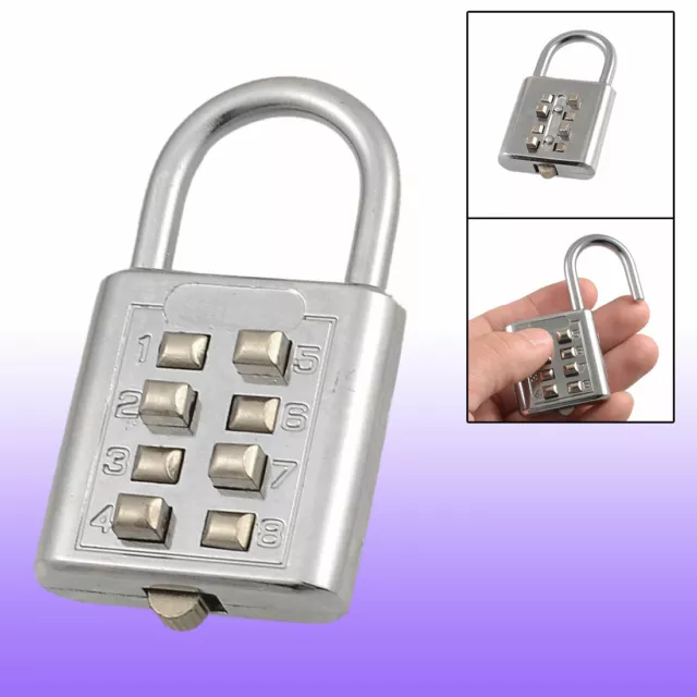 Rectangular 4 Digits Combination Password Code Padlock Pad Lock
