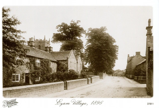 Eyam Village 1896, Derbyshire. Francis Frith Collection Postcard. Uncirculated