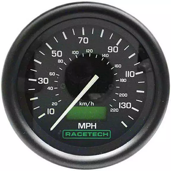 Racetech 80mm Electronic speedo/Speedometer 0-130 MPH Ideal for Kit Cars