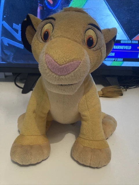 DISNEY SIMBA THE Lion King Plush Hasbro Animal Lion Toy 2002 Vintage 8 DISNEY SIMBA THE Lion King Plush Hasbro Animal Lion Toy 2002 Vintage 8