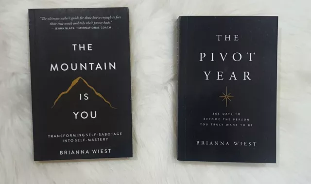 2-Bücher-Set: The Mountain Is You & The Pivot Year NEUER LAGER KOSTENLOSER...