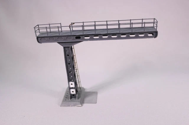 CB192 DISQUE ROUGE train Ho 2500 Potence SNCF 2 voies sans nacelle