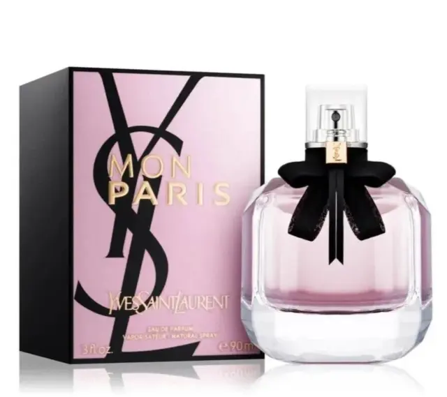 Mon Paris by Yves Saint Laurent Eau De Parfum 3oz 90ml Perfume New Free Shipping