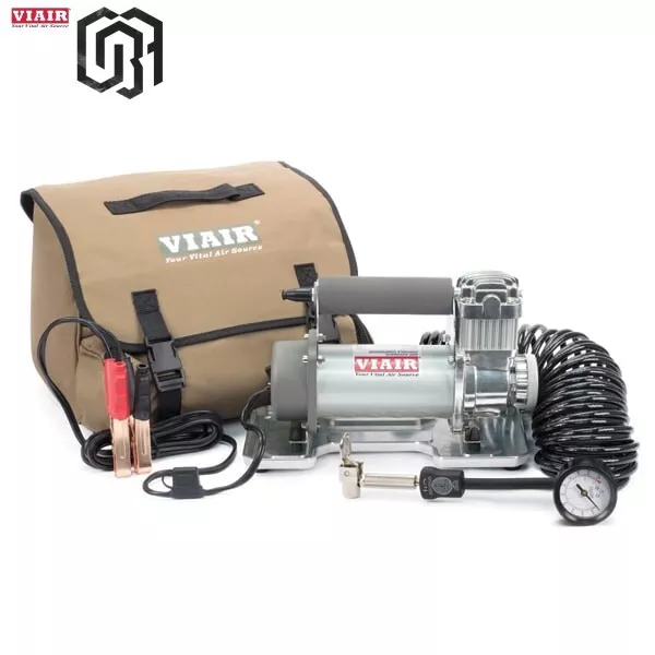 Viair 400P Portable Compressor Kit (12V, 33% Duty, 150 PSI) Green, Silver