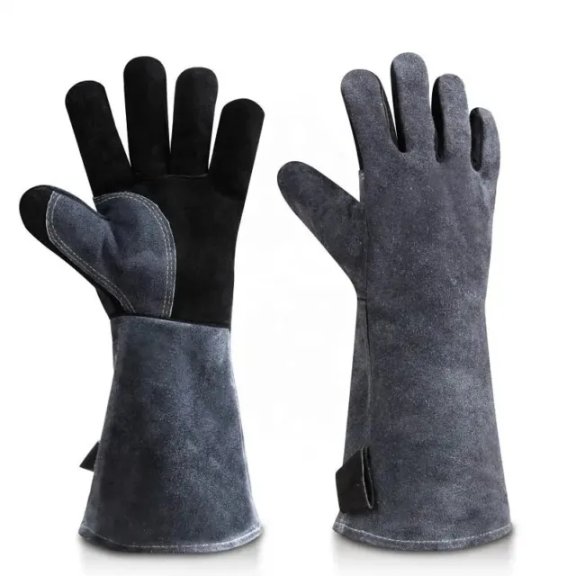 stick welding gloves xl, High heat gloves, BBQ gloves, heat resistant gloves.