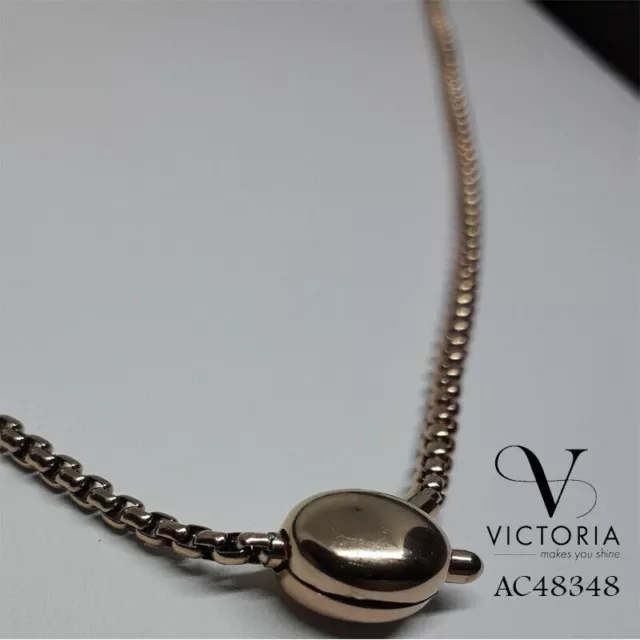 Victoria Ladies Necklace Chain Beautiful Pearl Shape Pendant Genuine French UK