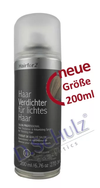 Hairfor2 200ml Haarverdichter 12,95€ GESPART Haaraufüller  Sprühhaar