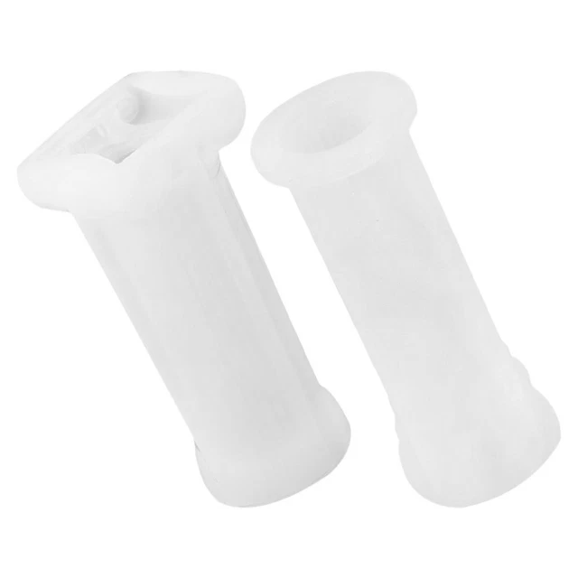 2 piezas moldes de silicona hágalo usted mismo para fabricación de velas fragancia molde de velas molde de silicona hágalo usted mismo
