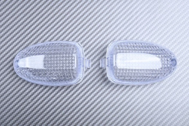 Cabochons Clignotants Avant Clairs Pour BMW F650GS Dakar 2000-2007 - Neuf