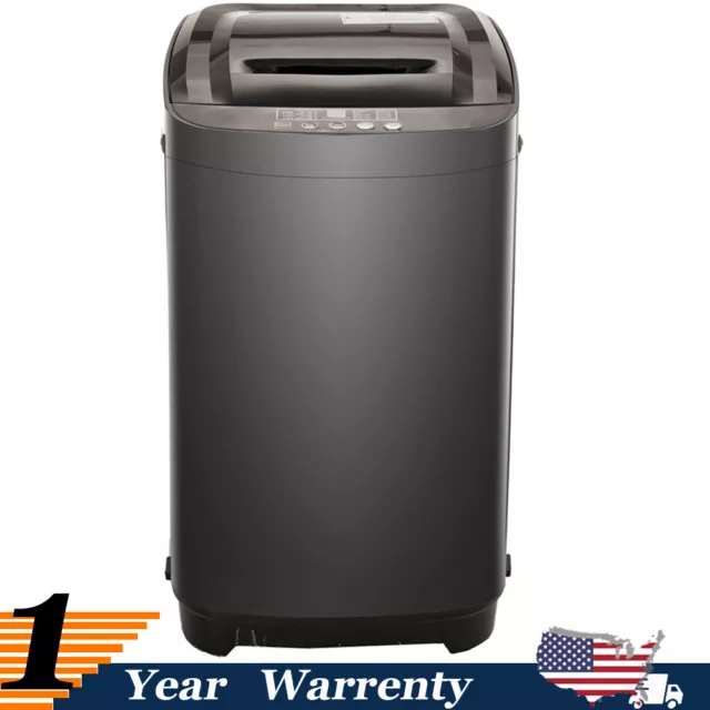 Portable Washer 15.4lbs 8 Water Levels/10 Programs for Apartments Dorms Camping