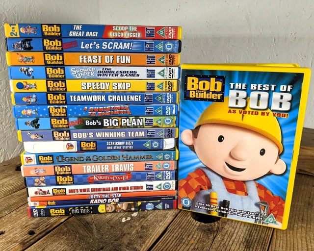OFFICIAL BOB THE Builder Children's Animation DVD Bundle/Collection/Job