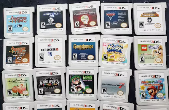 Nintendo 3DS & 2DS Games AUTHENTIC Starting 10$+ & More - Tested/Working Good