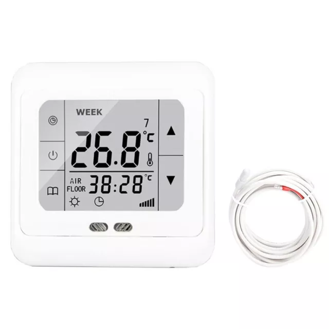 Thermostat capteur de sol pour chauffage par le sol écran tactile contrôle de
