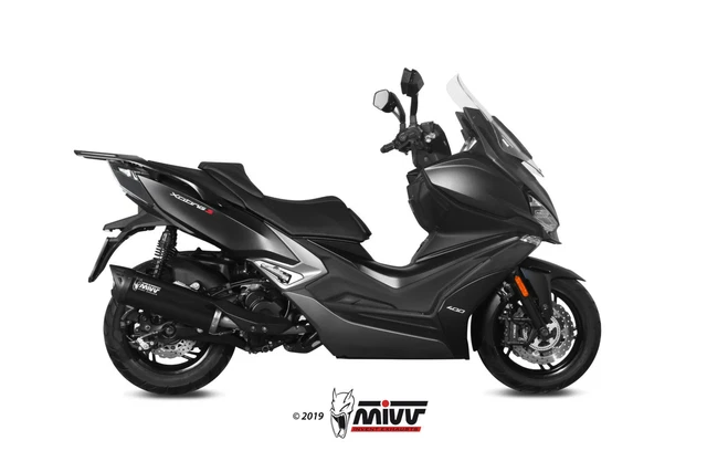 Mivv Scarico per KYMCO XCITING 400i S 2019 > 2020 MOVER BLACK ORIGINAL