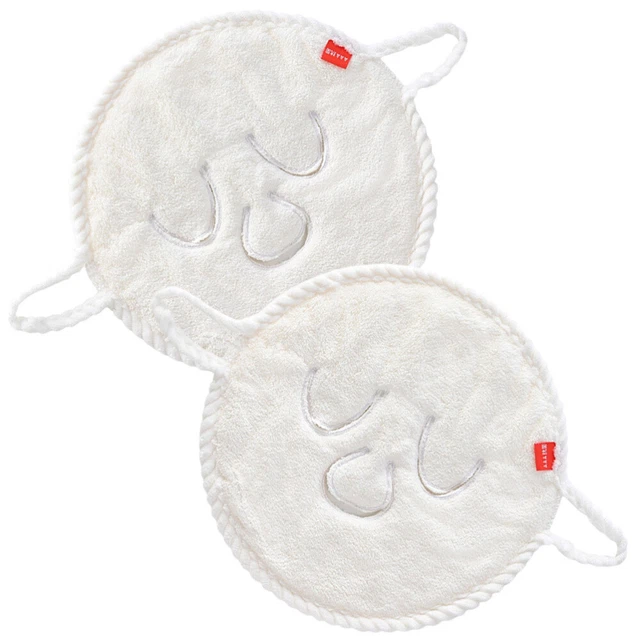 Korallenvlies Gesichtsdampftuch Handtuch Scrunchie Heizung Doppelschicht