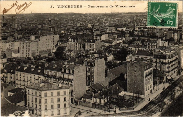 CPA AK Vincennes Panorama FRANCE (1283235)