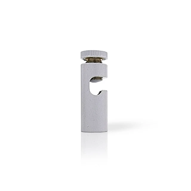 D-wings kabelgeleider klein crème wit 12 stuks | Cable Solutions