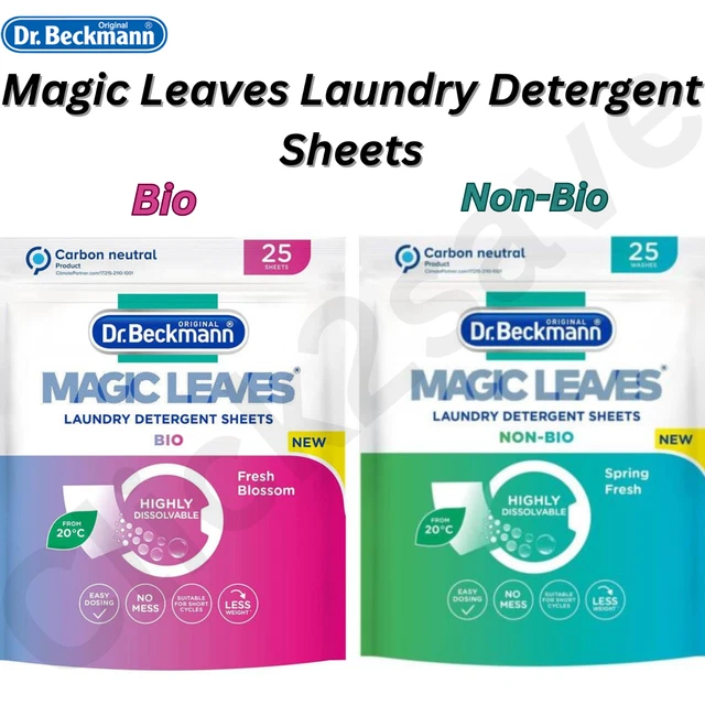 DR BECKMANN MAGIC Leaves Bio Non Bio Laundry Detergent Washing Clothes