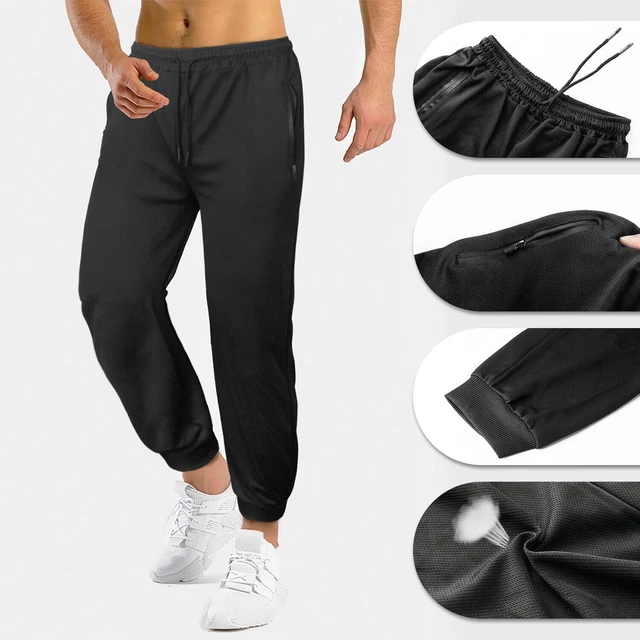 Men's Sweatpants Fleece Lined Heavy Thick Casual Athletic Gym Winter Warm Pants