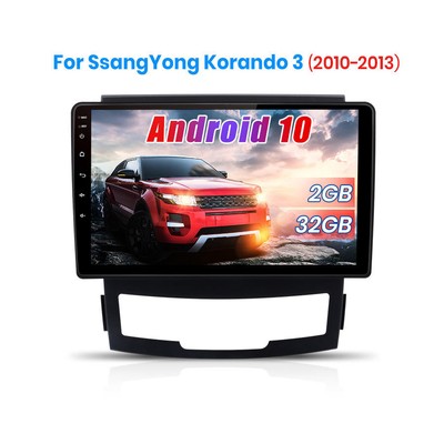 DAB Android Car stereo Radio GPS navigatore dab per Ssang Yong Korando3 2010-2013 