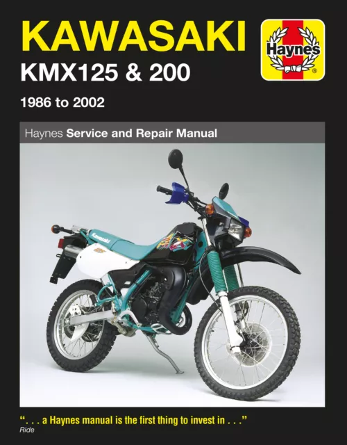 Kawasaki KMX125 & 200 (86 - 02) Haynes Repair Manual (Paperback)