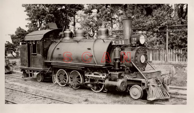 3B637 Rp 1938 California Western Railroad 262 Loco #11 Ft Bragg