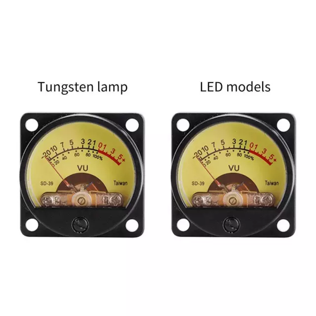 SD-39 Retroilluminazione Analogica 35mm VU DB Metro Amplificatore di Potenza Misuratore di Livello Audio