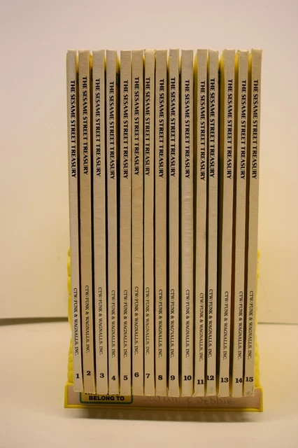 THE SESAME STREET Treasury Book Set Complete 1-15 $42.51 - PicClick CA