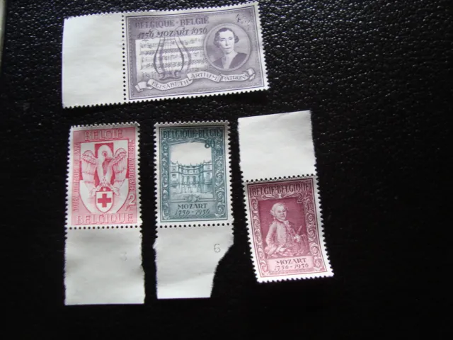 Belgien - Briefmarke Yvert Und Tellier N° 986 A 989 Nsg Belgium