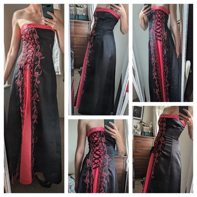 Morgan and online co black dress