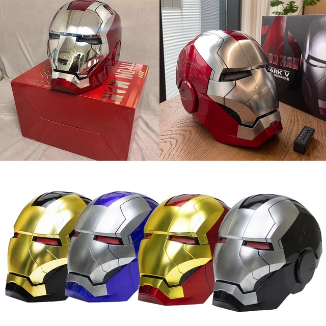 アイアンマン MK5 音声自動開閉 　最新型 安心の検品、動作確認済 アイアンマン MK5 音声自動開閉 LED最新型 モデル 安心の検品