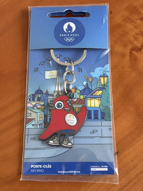 Fichier STL gratuit PARIS 2024 JEUX OLYMPIQUE PORTE-CLEFS·Modèle pour