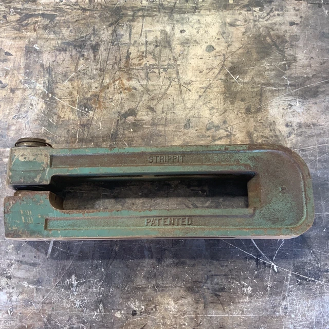 2-1/4”C-Frame 12" Throat Punch Mild Steel Capacity C-Frame Strippit Unipunch