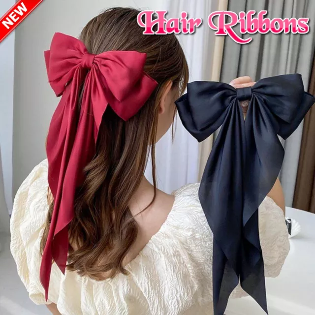 Hair Clip Alligator Baby Toddler Girl Kids Grosgrain Ribbon Bow -  21 cm x 40 cm